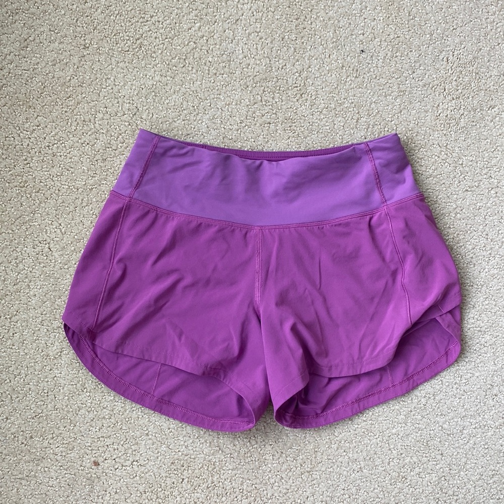 Lululemon Speed Up Shorts size 2